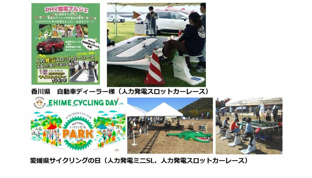 高知県自動車ディーラー様イベント　愛媛県サイクリングイベント